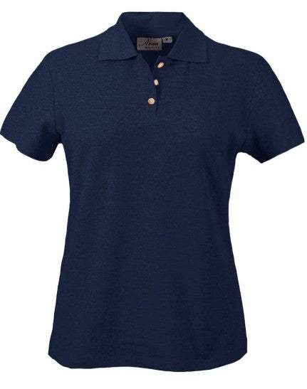 Akwa Ladies' Cotton Pique Polo