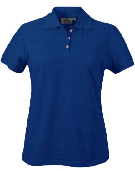 Akwa Ladies' Cotton Pique Polo