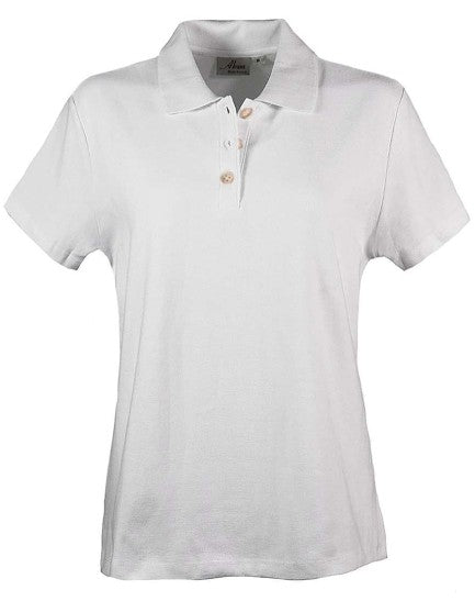 Akwa Ladies' Cotton Pique Polo