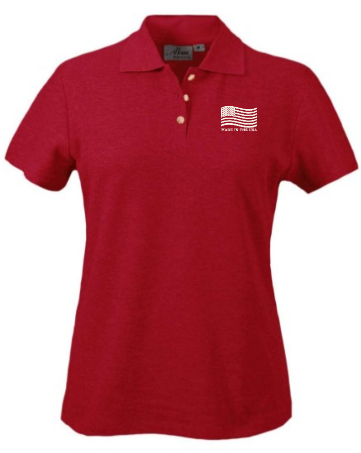 Akwa Ladies' Cotton Pique Polo