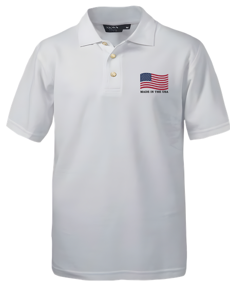 Akwa Heavyweight Men's Cotton Pique Polo