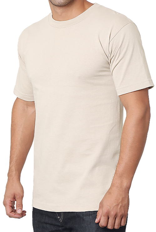 Bayside Made in USA Heavyweight 6.1 oz Combed Ring-Spun Soft Tee