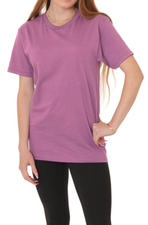 Bayside Unisex Fine Jersey Crew
