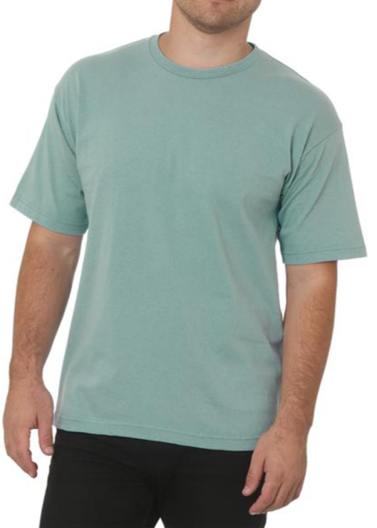 Bayside Unisex Fine Jersey Crew